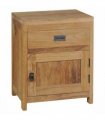 vidaXL Bedside Cabinet Solid Teak 40x30x50 cm