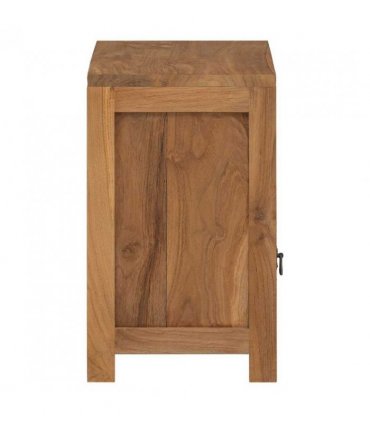 vidaXL Bedside Cabinet Solid Teak 40x30x50 cm
