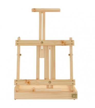 vidaXL Table Easel with Drawer 41.5x37x12 cm Solid Wood Pine