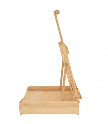 vidaXL Table Easel with Drawer 41.5x37x12 cm Solid Wood Pine