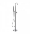 vidaXL Freestanding Bathtub Faucet Stainless Steel 118.5 cm