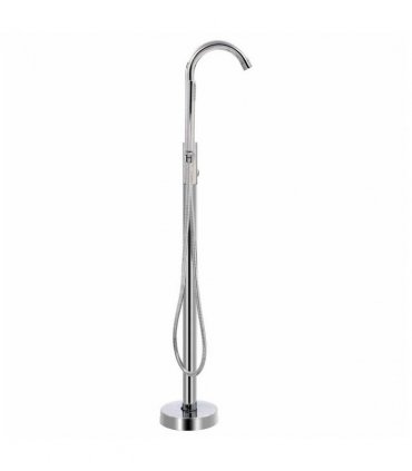 vidaXL Freestanding Bathtub Faucet Stainless Steel 118.5 cm