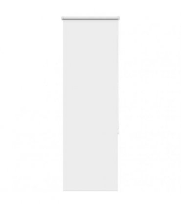 vidaXL Roller Blind Blackout White 55x175 cm Fabric Width 50.7 cm Polyester