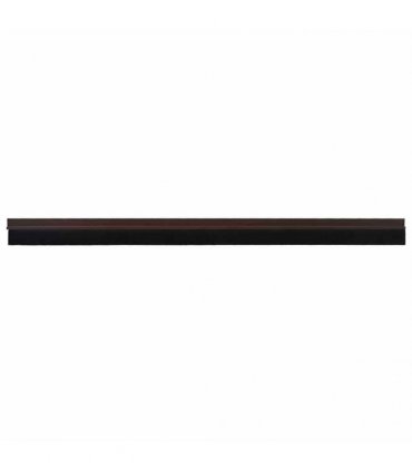 vidaXL Self-adhesive Door Brush Seals 2 pcs Brown 100 cm