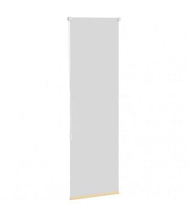 vidaXL Roller Blind Blackout Beige 50x175 cm Fabric Width 45.7 cm Polyester