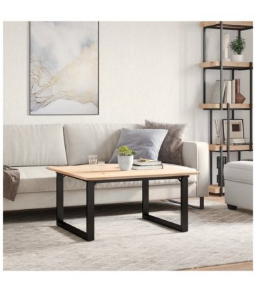 vidaXL Coffee Table Legs O-Frame 80x70x43 cm Steel