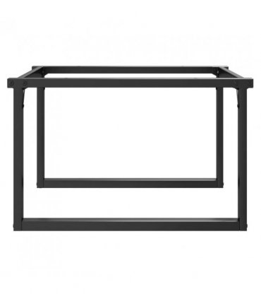 vidaXL Coffee Table Legs O-Frame 80x70x43 cm Steel