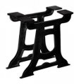vidaXL Coffee Table Legs 2 pcs Y-Frame Cast Iron