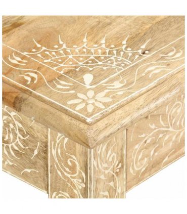 vidaXL Coffee Table | Brown | Solid mango wood | 110x50x45 cm | Coffee Table