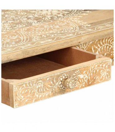 vidaXL Coffee Table | Brown | Solid mango wood | 110x50x45 cm | Coffee Table