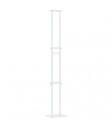 vidaXL Trade Show Displays White 30 x 23.5 x 210 cm Steel