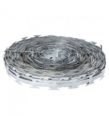 vidaXL Razor Wire Silver 5000 x 1.9 cm Galvanised steel