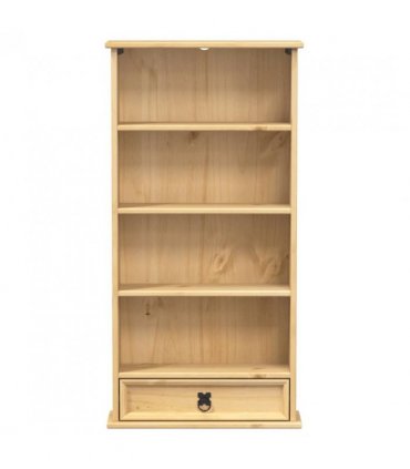 vidaXL CD Cabinet Corona 52x17.5x103 cm Solid Wood Pine