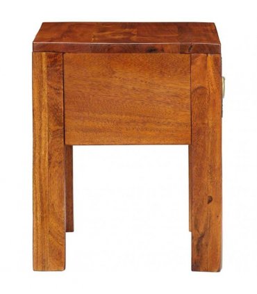 vidaXL Side Table with Drawer with Storage Brown 40 x 30 x 36 cm