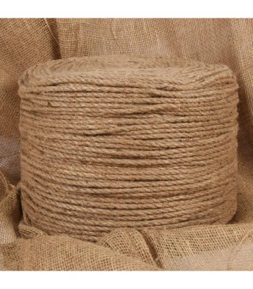 vidaXL Jute Rope 100 m Long 8 mm Thick