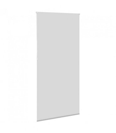 vidaXL Roller Blind Blackout Light Grey 90x210 cm Fabric Width 85.7 cm Polyester