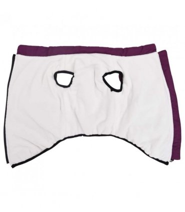 vidaXL Dog Coat Purple L48