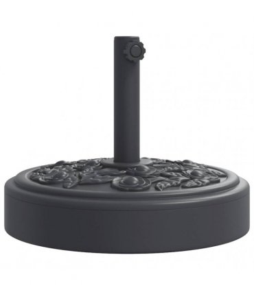 vidaXL Parasol Base for Ø38 / 48 mm Poles 25 kg Round