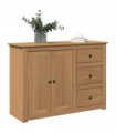 vidaXL Sideboard with Drawers PANAMA 112x40x80 cm Solid Wood Pine