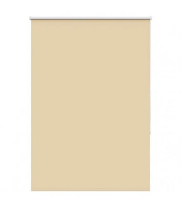 vidaXL Roller Blind Blackout Beige 95x150 cm Fabric Width 90.7 cm Polyester