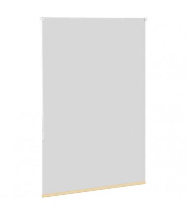 vidaXL Roller Blind Blackout Beige 95x150 cm Fabric Width 90.7 cm Polyester