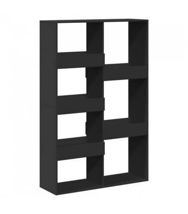 vidaXL Bookcase Black 100x33x155.5 cm Engineered Wood