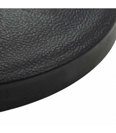 vidaXL Parasol Base Round Polyresin 10 kg Black