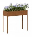 vidaXL Garden Planter 100.5x40.5x90 cm Weathering Steel