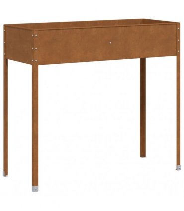 vidaXL Garden Planter 100.5x40.5x90 cm Weathering Steel