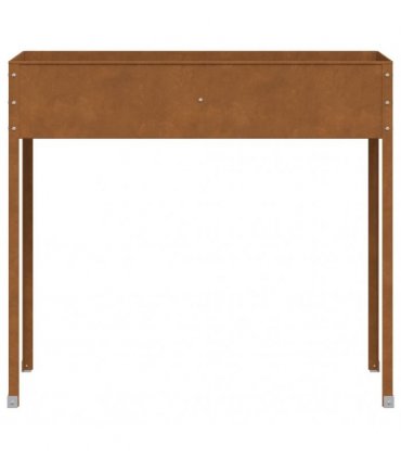 vidaXL Garden Planter 100.5x40.5x90 cm Weathering Steel