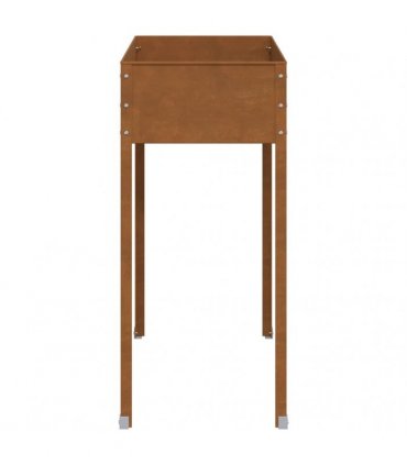 vidaXL Garden Planter 100.5x40.5x90 cm Weathering Steel