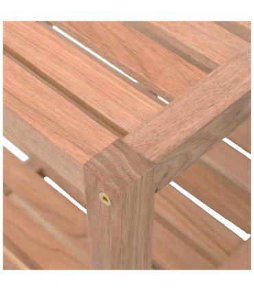 vidaXL Bathroom Shelf Solid Walnut Wood 65x40x55 cm