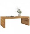 vidaXL Coffee Table 110x60x38 cm Solid Wood Teak