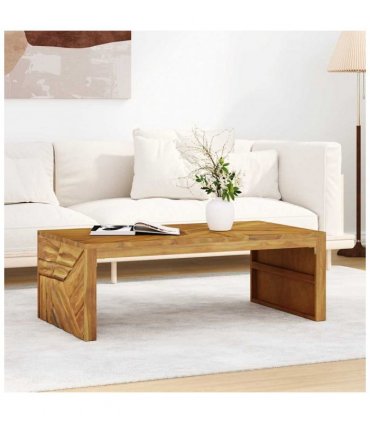 vidaXL Coffee Table 110x60x38 cm Solid Wood Teak