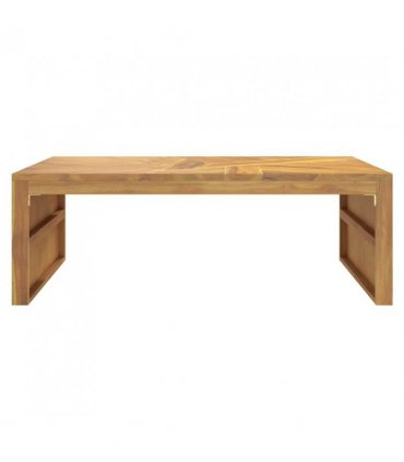 vidaXL Coffee Table 110x60x38 cm Solid Wood Teak