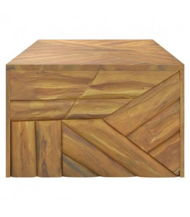 vidaXL Coffee Table 110x60x38 cm Solid Wood Teak