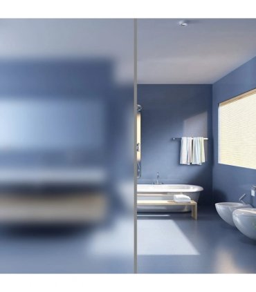 vidaXL Window Film Frosted Grey 0.9x100 m PVC