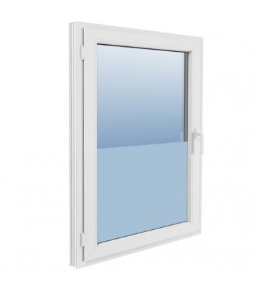 vidaXL Window Film Frosted Grey 0.9x100 m PVC