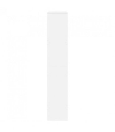 vidaXL Bookcase White 100x33x175 cm Engineered Wood
