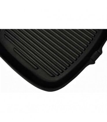 vidaXL Grill Pan Cast Iron 24x23 cm