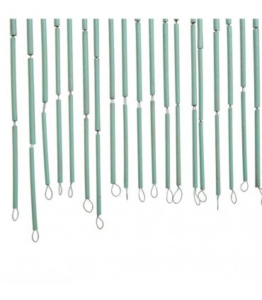 vidaXL Insect Door Curtain Bamboo 90x200 cm