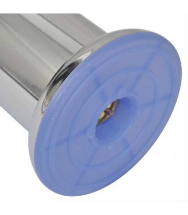vidaXL Round Sofa Legs 8 pcs Chrome 60 mm