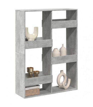 vidaXL Room Divider Concrete Grey 100x33x135 cm Engineered Wood