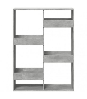 vidaXL Room Divider Concrete Grey 100x33x135 cm Engineered Wood