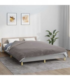 vidaXL Weighted Blanket With Cover | Grey | Cotton | Large