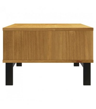 vidaXL Coffee Table FLAM 100x50x32.5 cm Solid Wood Pine