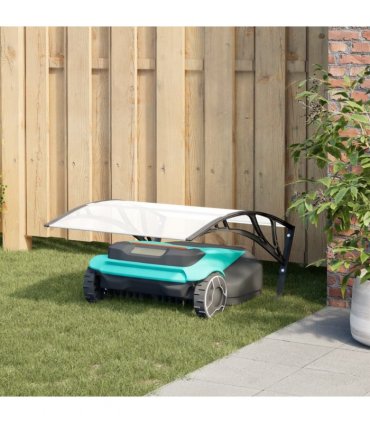 vidaXL Robot Mower Garage Black 80x101x46 cm