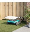 vidaXL Robot Mower Garage Black 80x101x46 cm