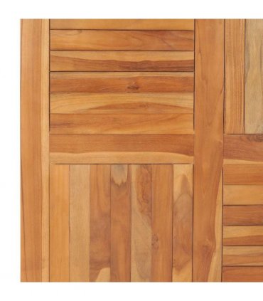 vidaXL Table Top | Natural Teak | Solid Teak Wood | 90x90 cm | Durable