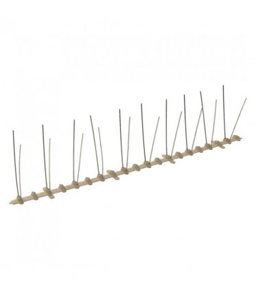 vidaXL 2-row Plastic Bird & Pigeon Spikes Set of 20 10 m